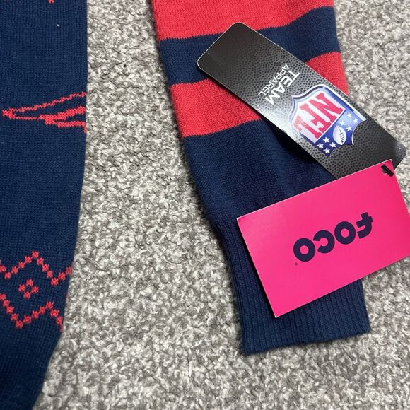 New England Patriots Ugly Christmas Sweater Women's Size Medium V Neck NFL NEW - Picture 4 of 5